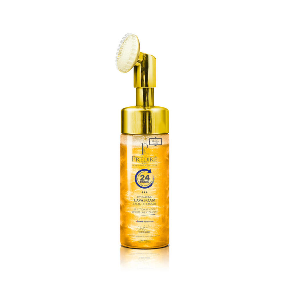 Prédiré Paris Hydrating Lava Foam Facial Cleanser with Brush